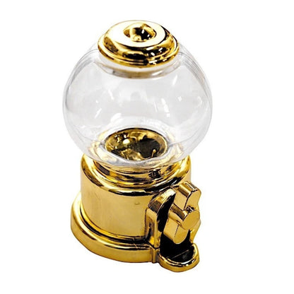 Home Collection Pack of 12 Gold Clear Mini Candy Dispenser 3.5"