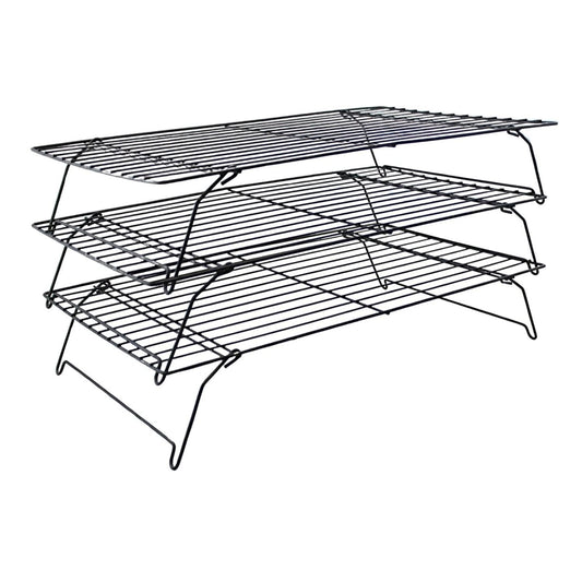 Home Collection 3-Tier Stackable Cooling Rack 15.75" x 10"