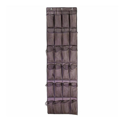 Home Collection 24 Pocket Over-the-Door Shoe Organizer