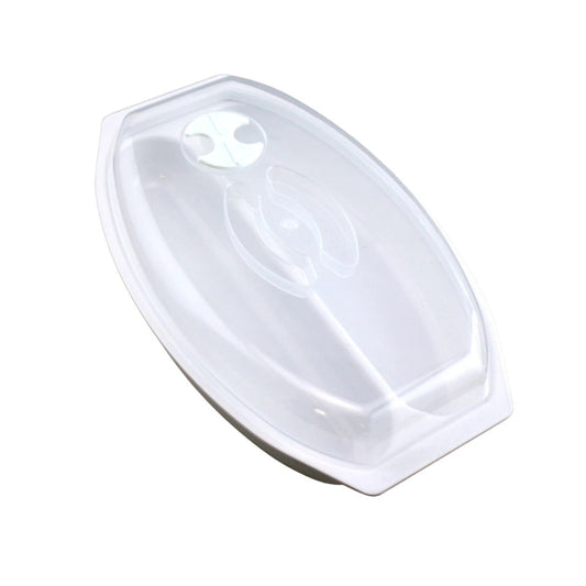 Home Collection Microwave Corn Steamer with Vented Lid