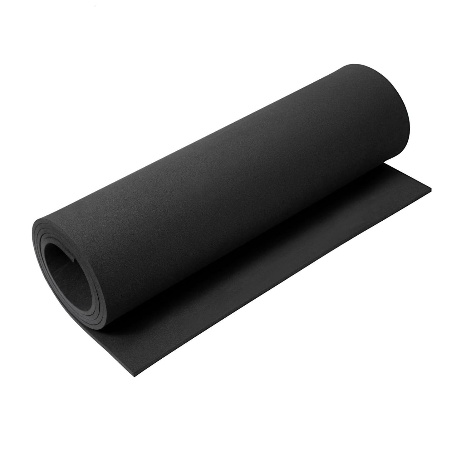 Home Collection 5mm EVA Foam Roll 16" x 59" Black