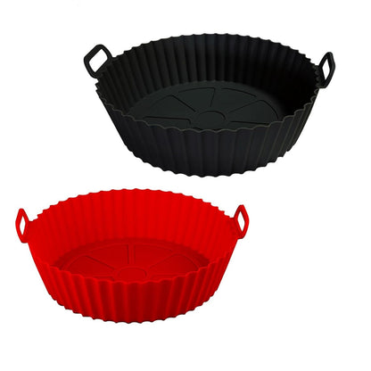 Home Collection Air Fryer Silicone Liners Set 8"