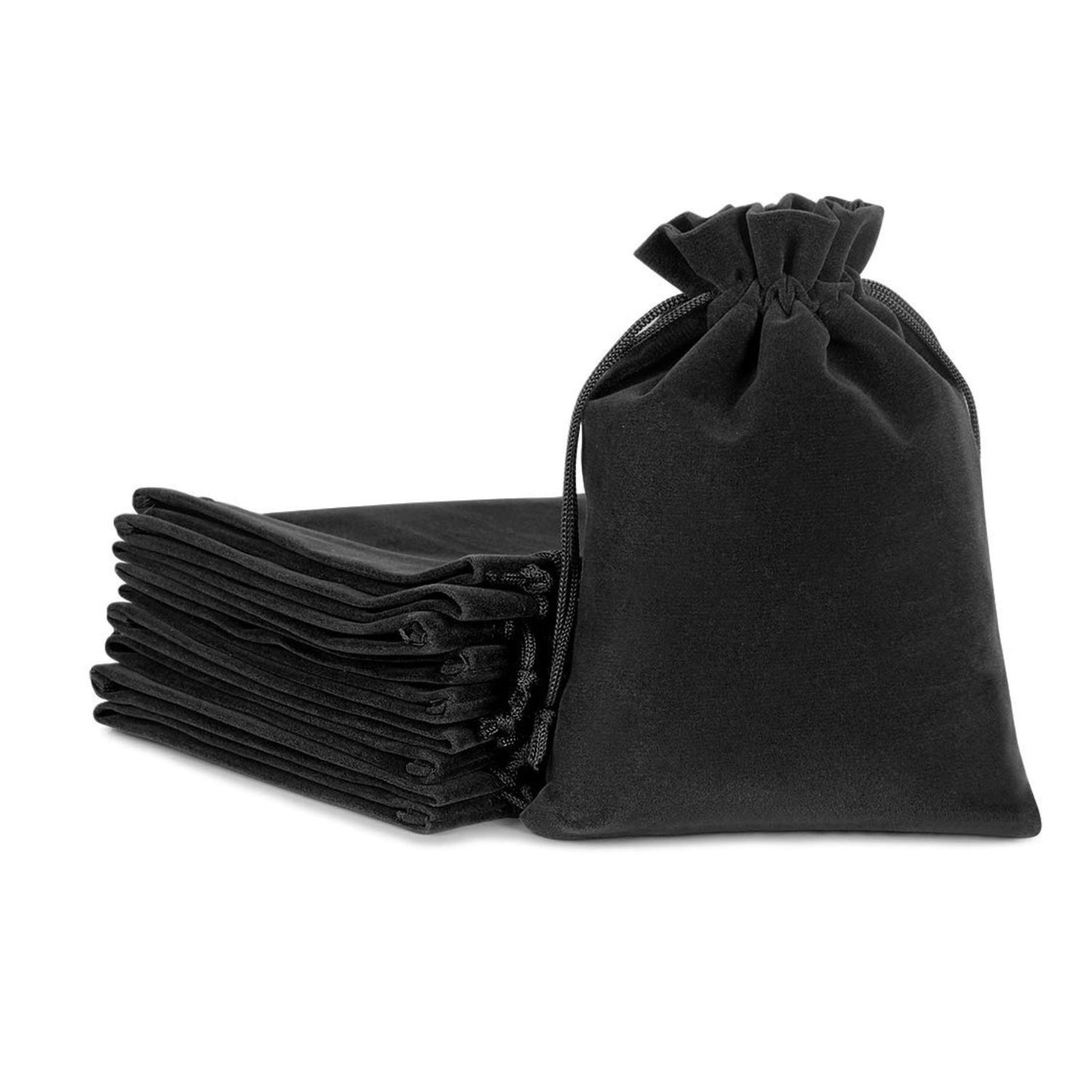 Home Collection Jewelry Velvet Drawstring Pouches 2.7" x 3.5"