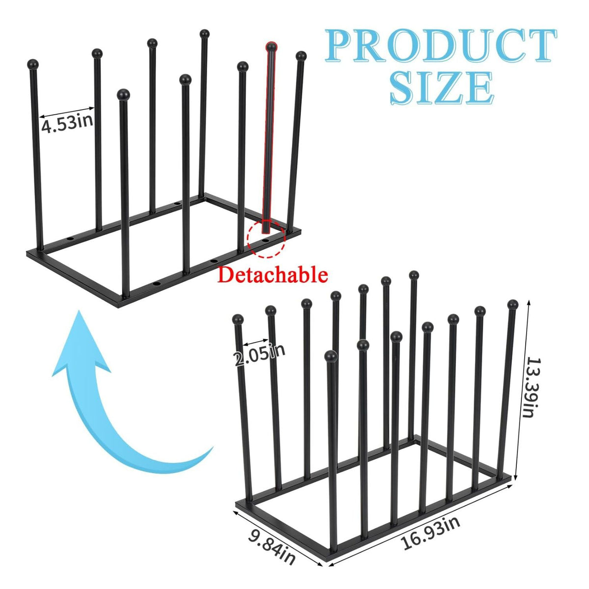 Home Collection Adjustable Multi-Tier Metal Art Drying and Canvas Storage Rack