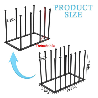 Home Collection Adjustable Multi-Tier Metal Art Drying and Canvas Storage Rack