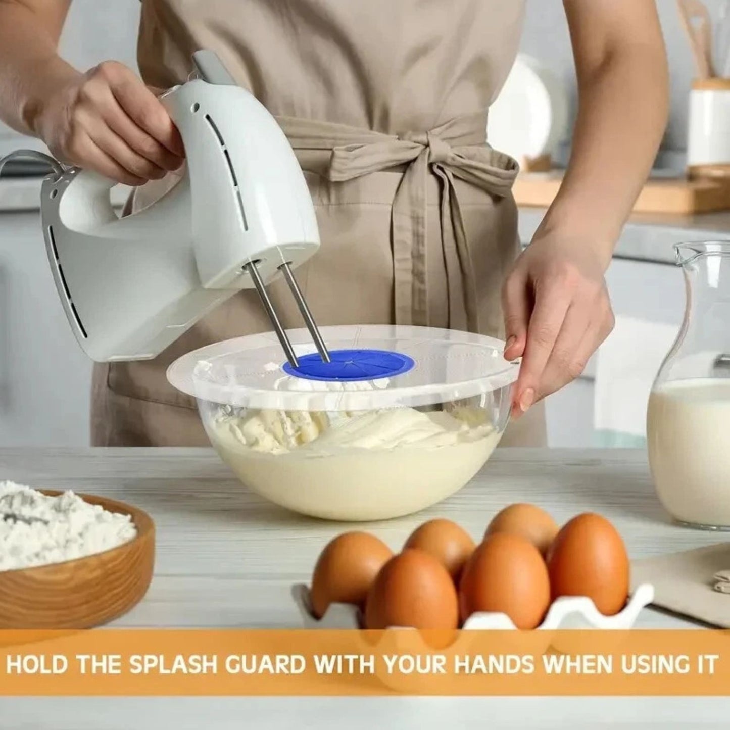 Home Collection Mixing Bowl Splatter Guard Lid 12"