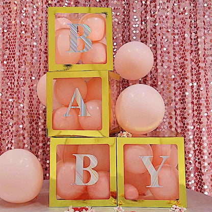 Home Collection Pack of 4 Letter Stickers 5"