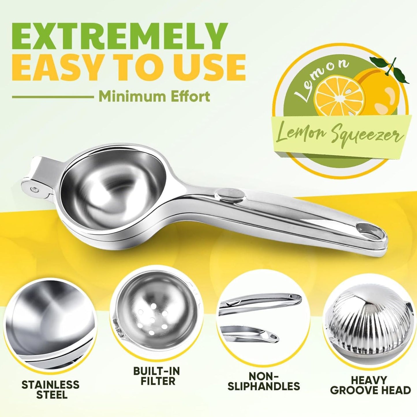 Home Collection Large Hand Press Lemon Squeezer