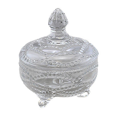 Home Collection Sugar Bowl with Lid Candy Jar for Sugar Cubes