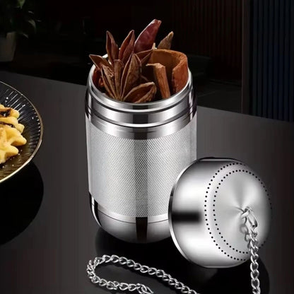 Home Collection Stainless Steel Tea Infuser Ball Loose Leaf Tea Strainer Spice Seasoning Filter