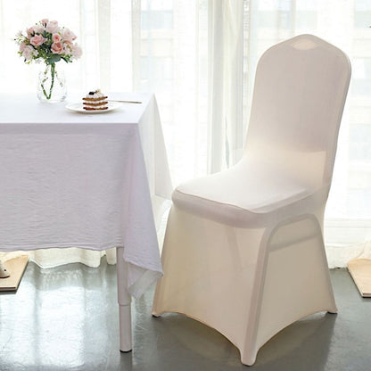 Home Collection Pack of 6 Banquet Stretch Spandex Chair Covers