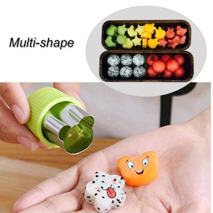 Home Collection Pack of 9 Fruit and Vegetable Cutter Set