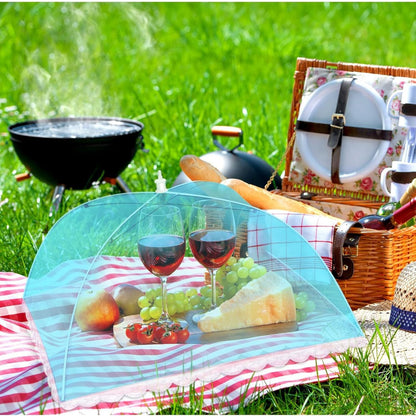 Home Collection Reusable Collapsible Mesh Food Cover Tent for Outdoor Dining