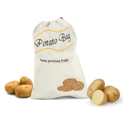 Home Collection 3-Pack Reusable Onion Potato and Garlic Storage Bags