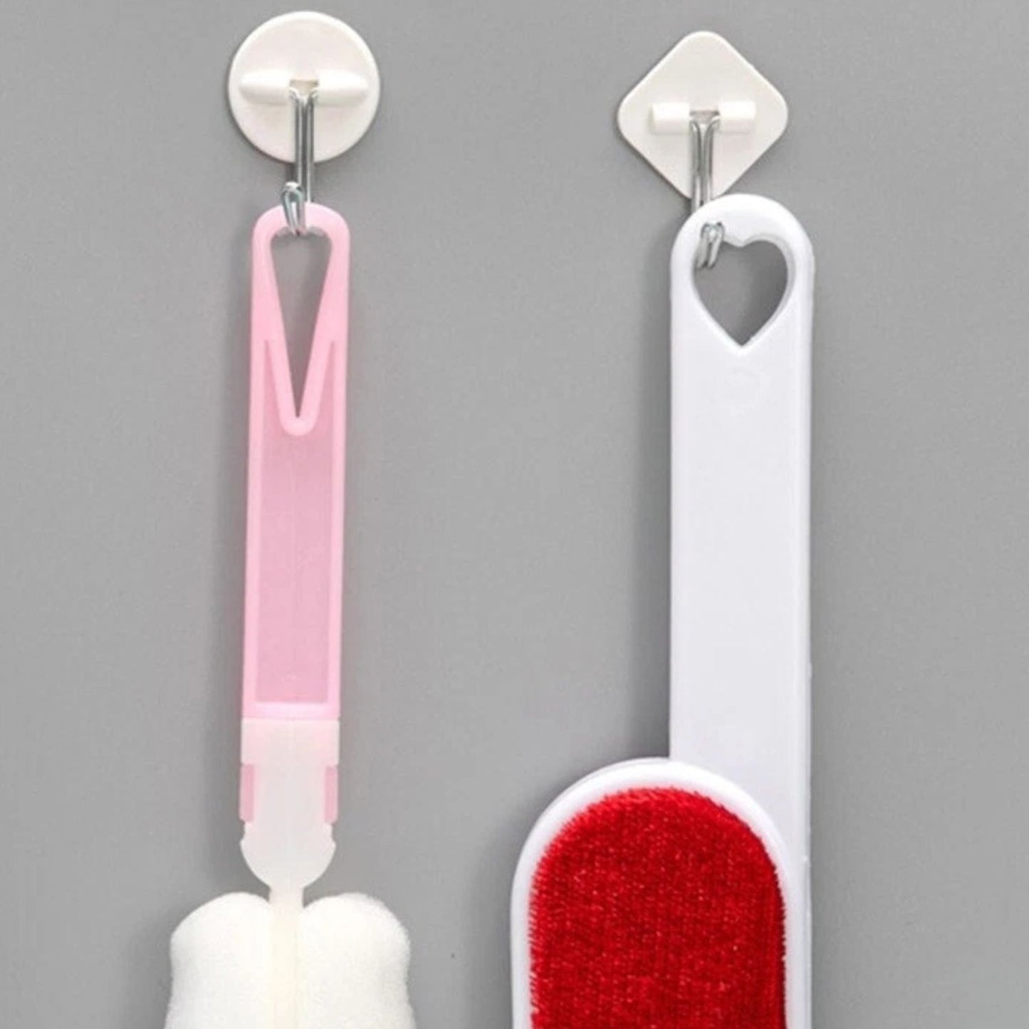 Home Collection Pack of 4 Heavy Duty Self Adhesive Wall Hooks