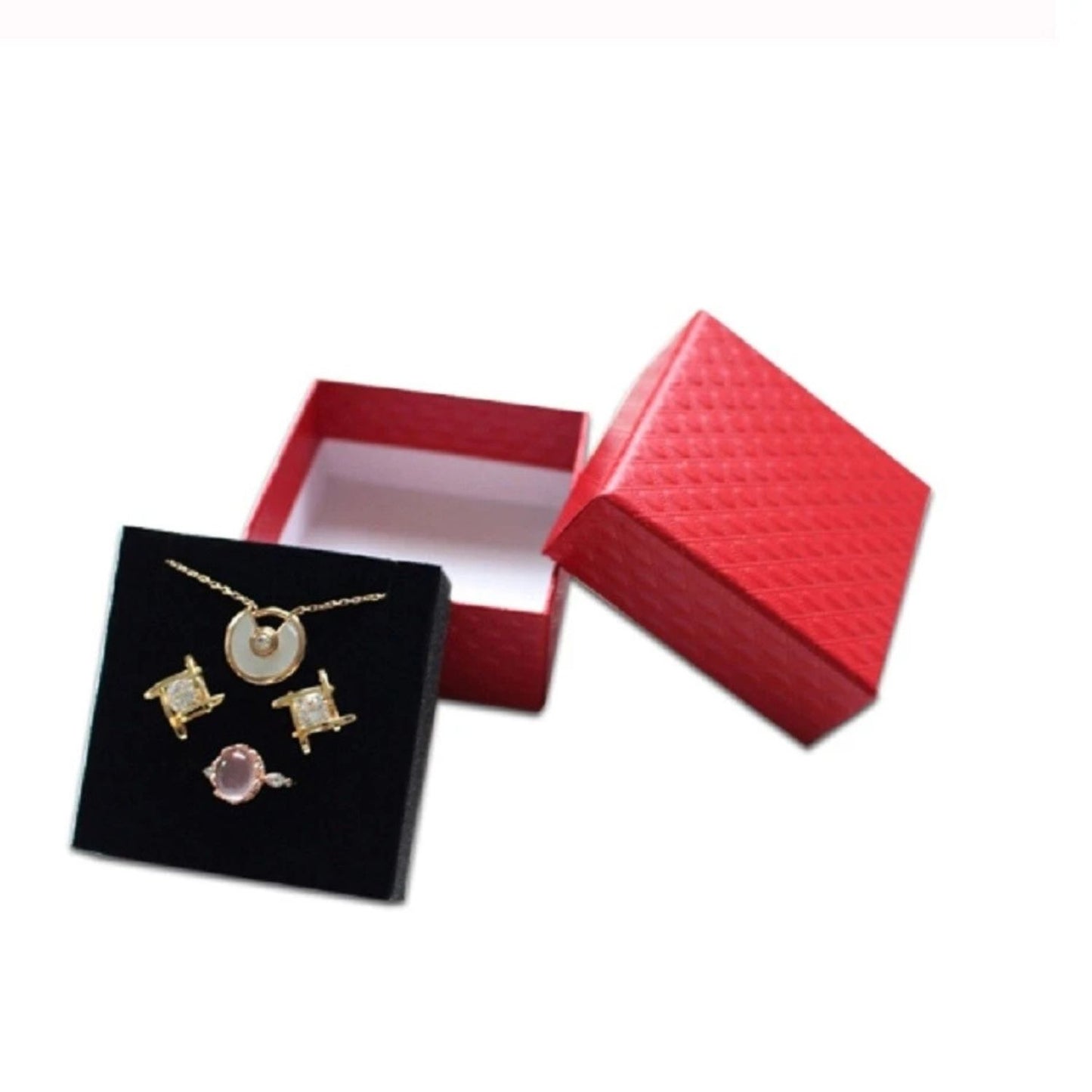 Home Collection Jewelry Display Case Cardboard Organizer Box