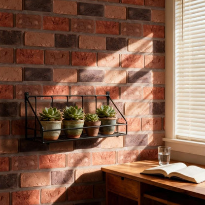 Home Collection 10Pcs 3D Faux Brick Wall Panels