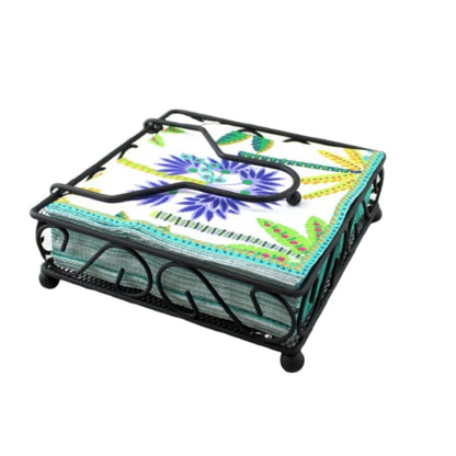 Home Collection  Metal Napkin Holder with Weighted Arm