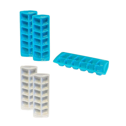 Home Collection 4-Pack Stackable Ice Cube Trays