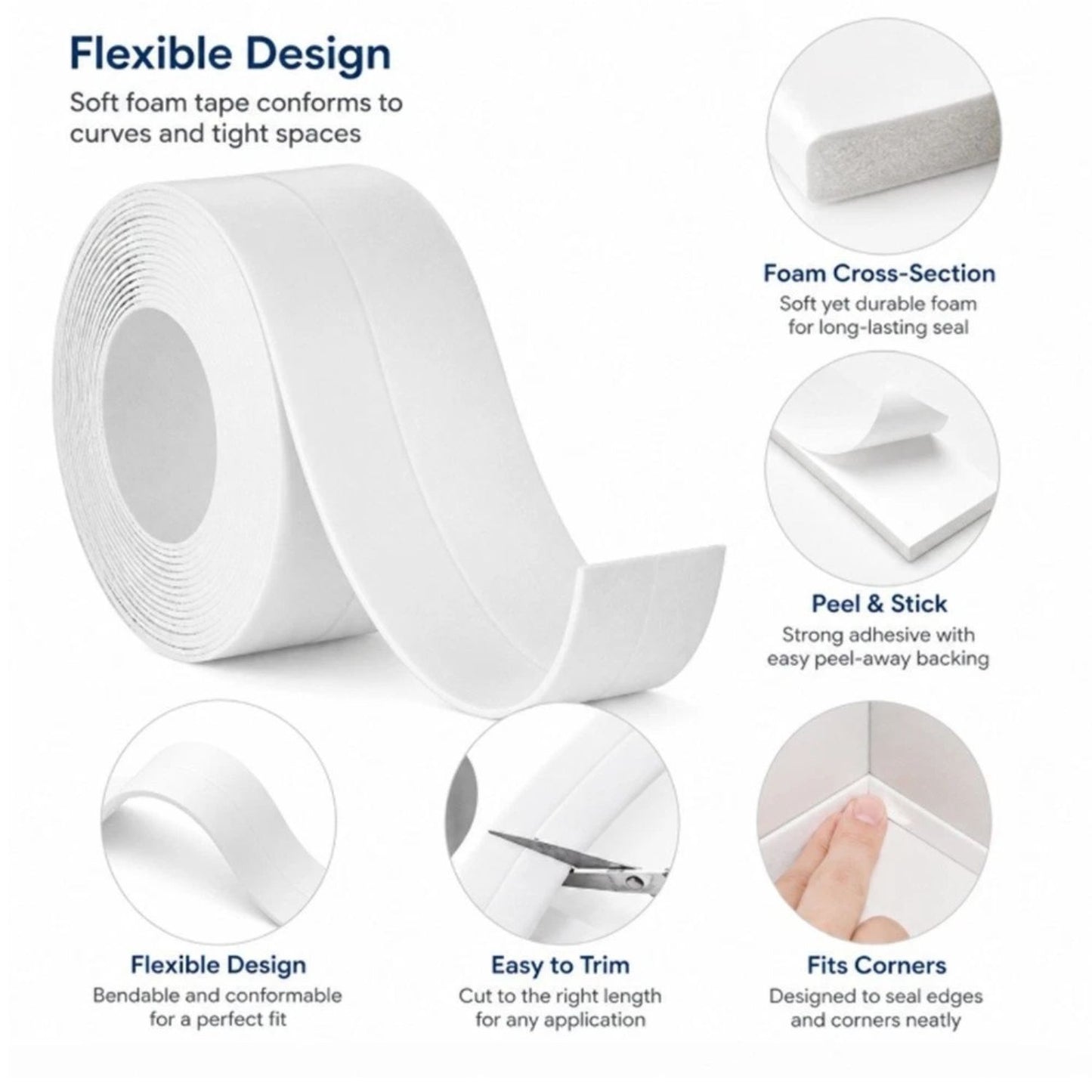 Home Collection Waterproof PVC Sealing Tape