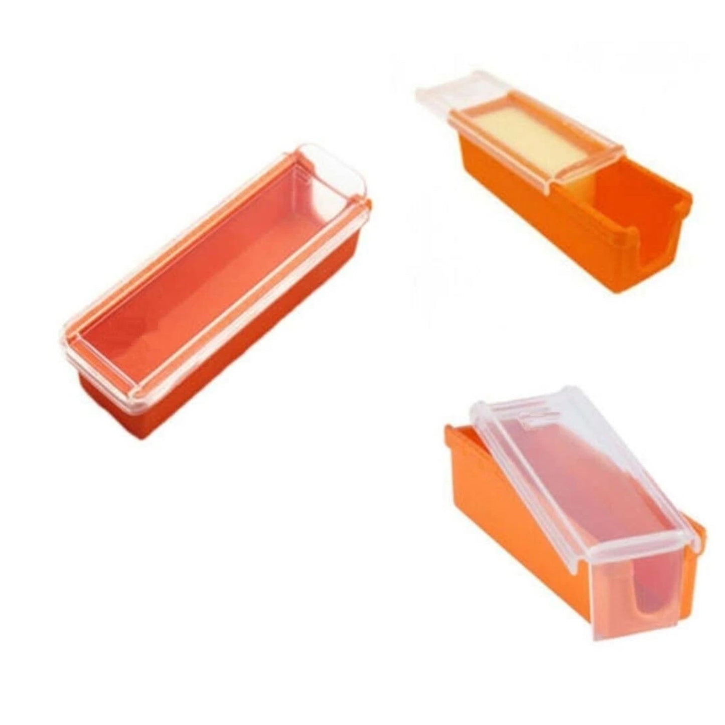 Home Collection 2-Pack Silicone Butter Keeper Dish