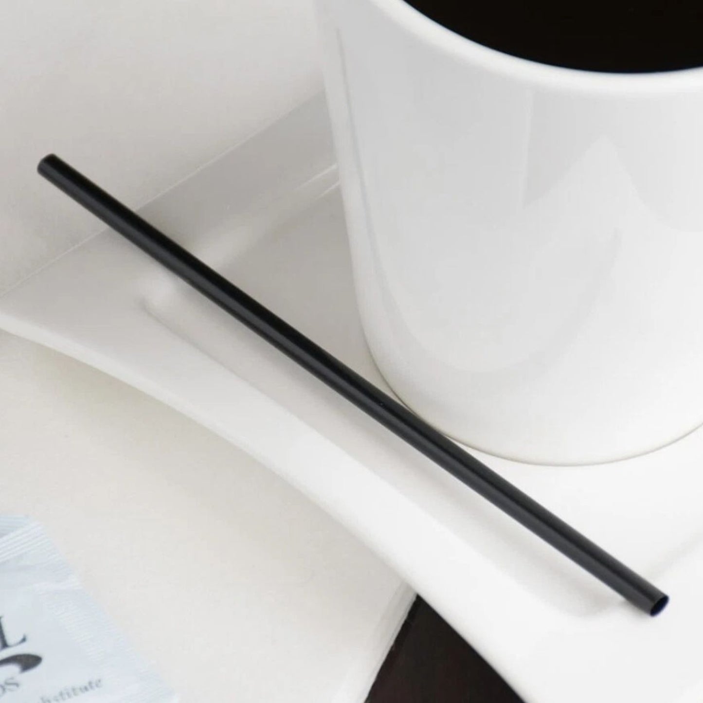 Home Collection 1000 Ct Plastic Coffee Stirrers Black