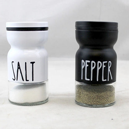 Home Collection Vintage Glass Salt and Pepper Shaker Set