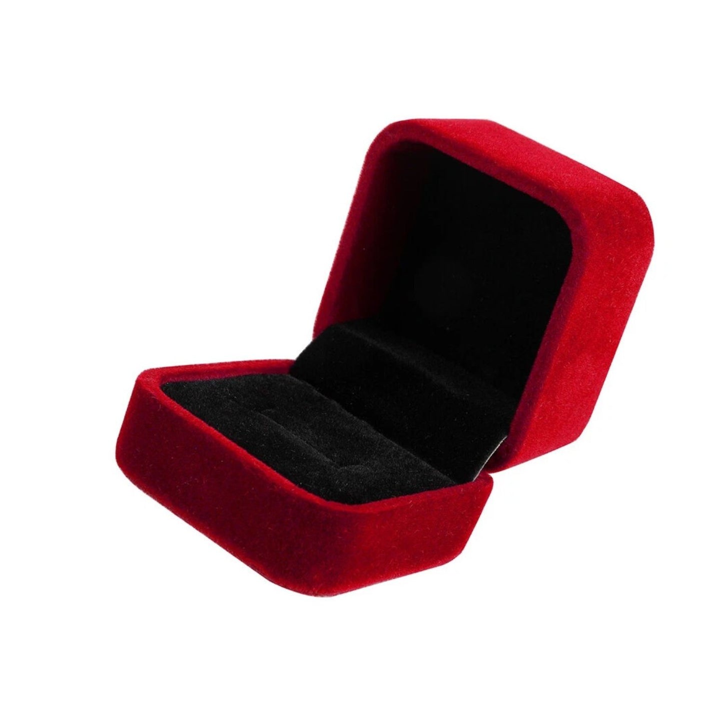 Home Collection 5-Pack Red Velvet Jewelry Gift Boxes