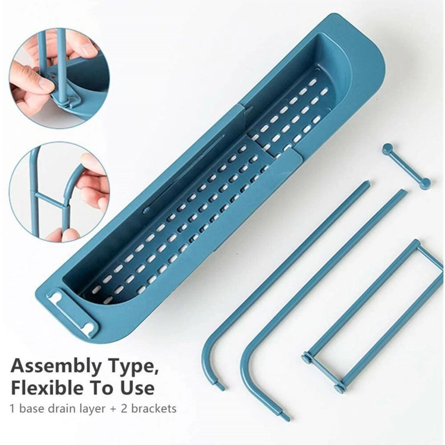 Home Collection Expandable Telescopic Sink Rack