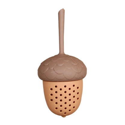 Home Collection Long Handle Pine Cone Silicone Tea Infuser