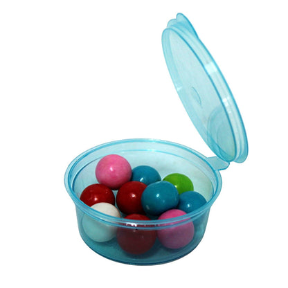 Home Collection 8-Pack Mini Round 2 oz Plastic Storage Containers