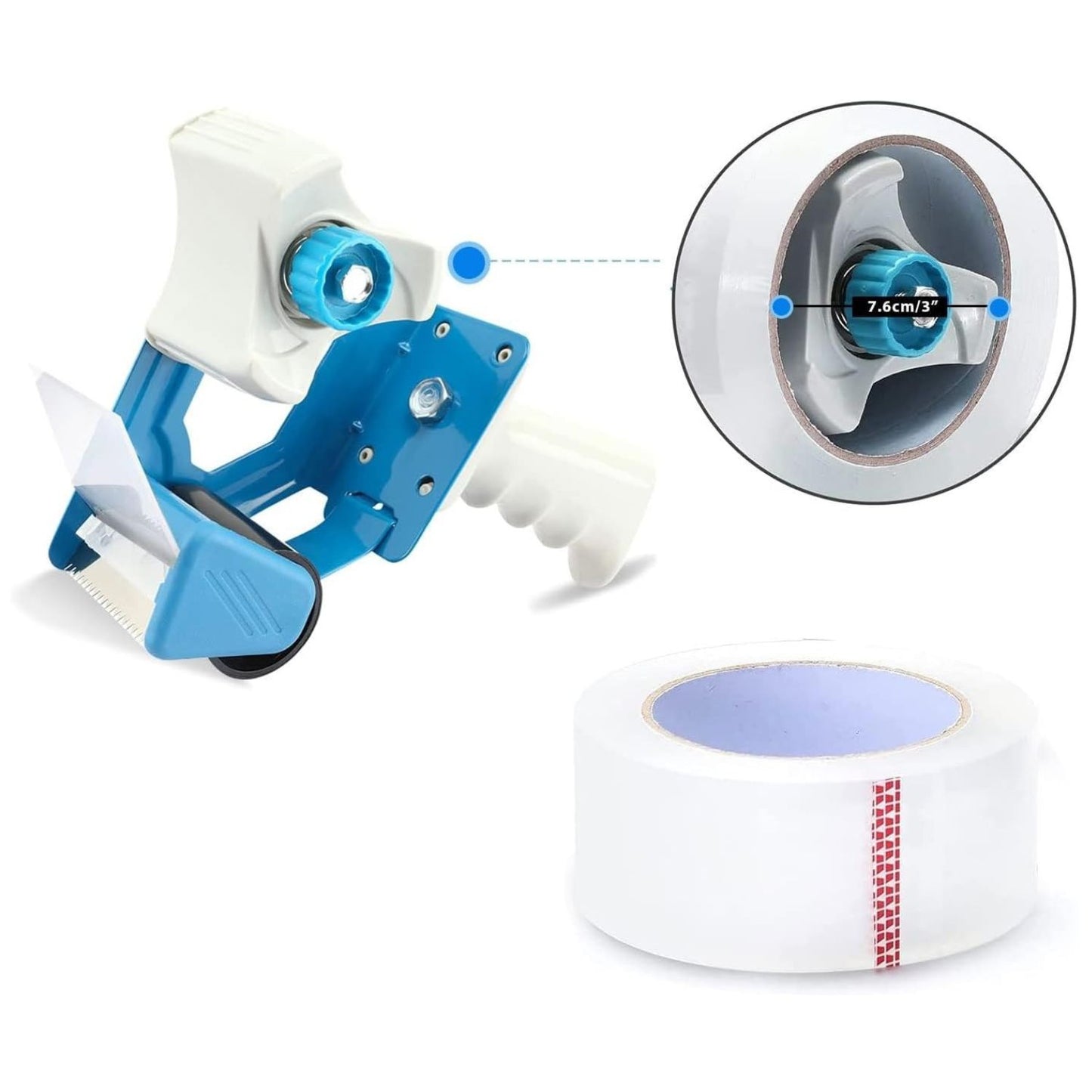 Home Collection Wide Packing Tape Gun Dispenser 2"