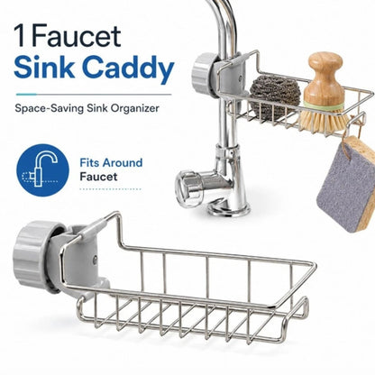 Home Collection Kitchen Sink Faucet Rack Organizer