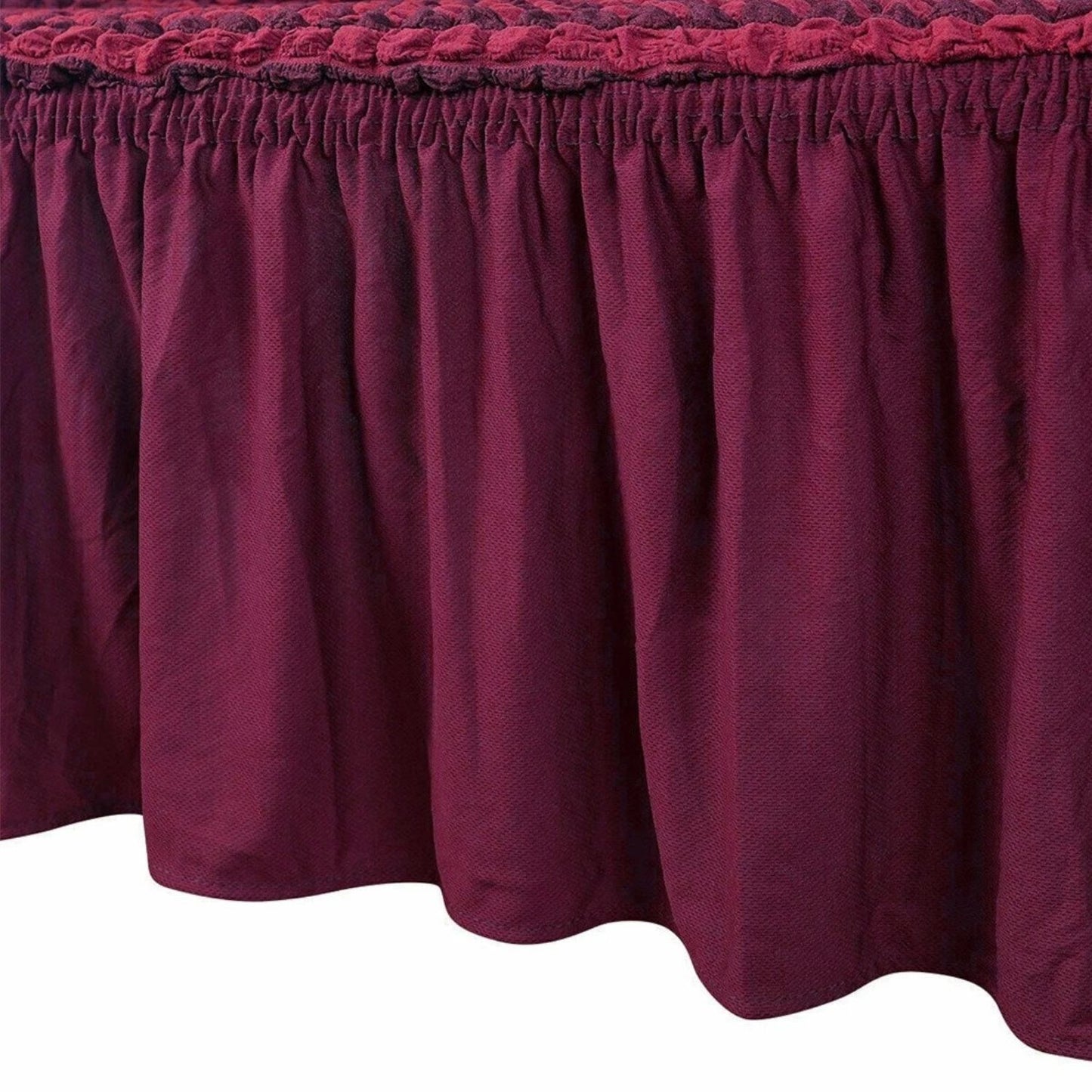 Home Collection 3D Bubble Lattice Stretch Sofa Cover 4-Seater