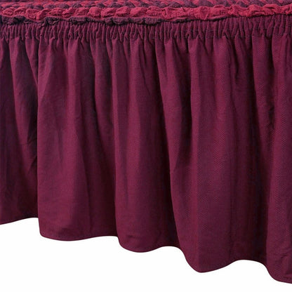 Home Collection 3D Bubble Lattice Stretch Sofa Cover 4-Seater
