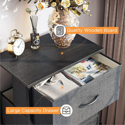 Home Collection 4-Drawer Fabric Dresser