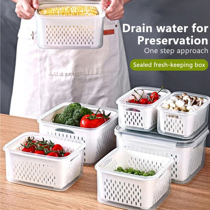 Home Collection Pack of 6 Kitchen Plastic Food Storage Containers