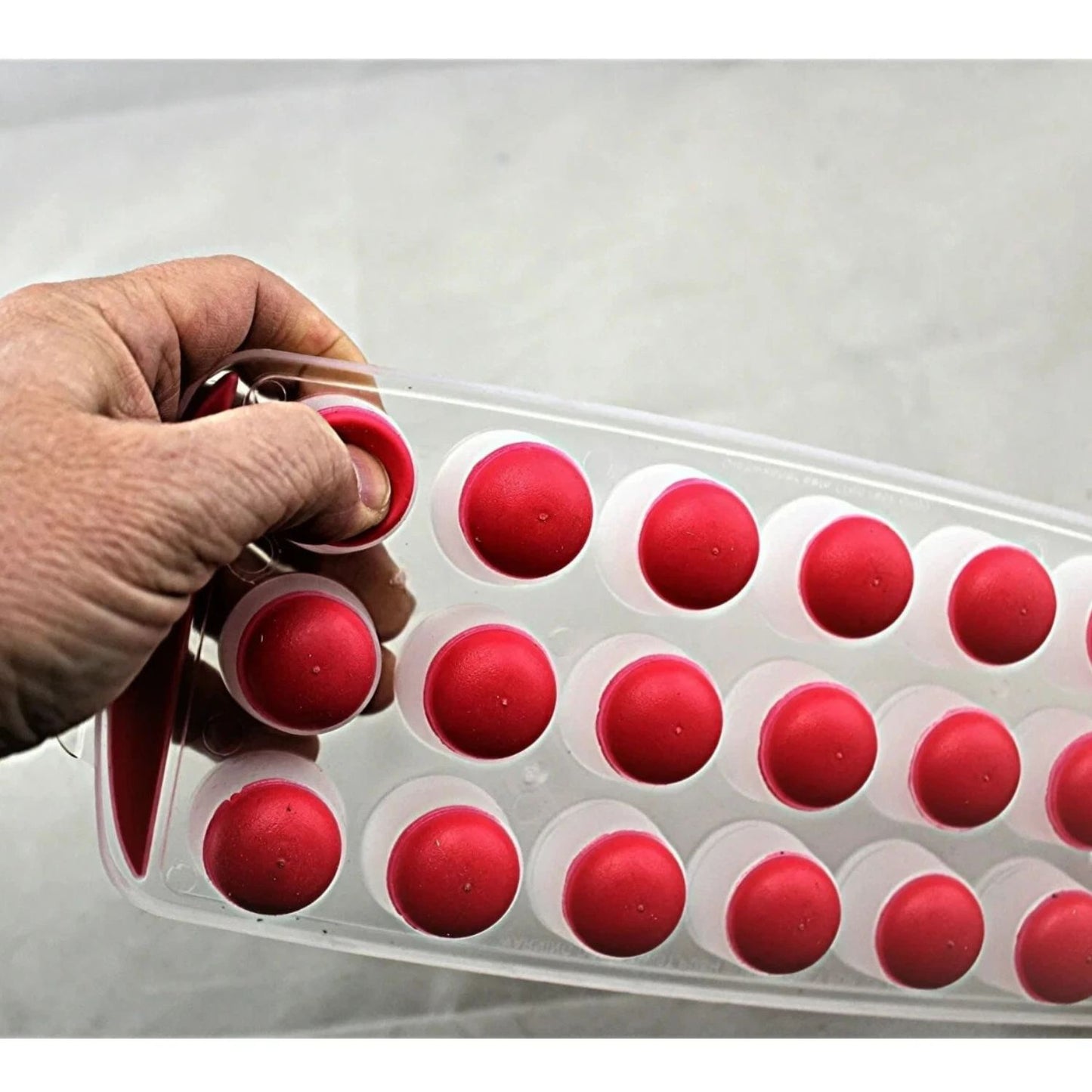 Home Collection 3-Pack Mini Round Silicone Ice Cube Trays