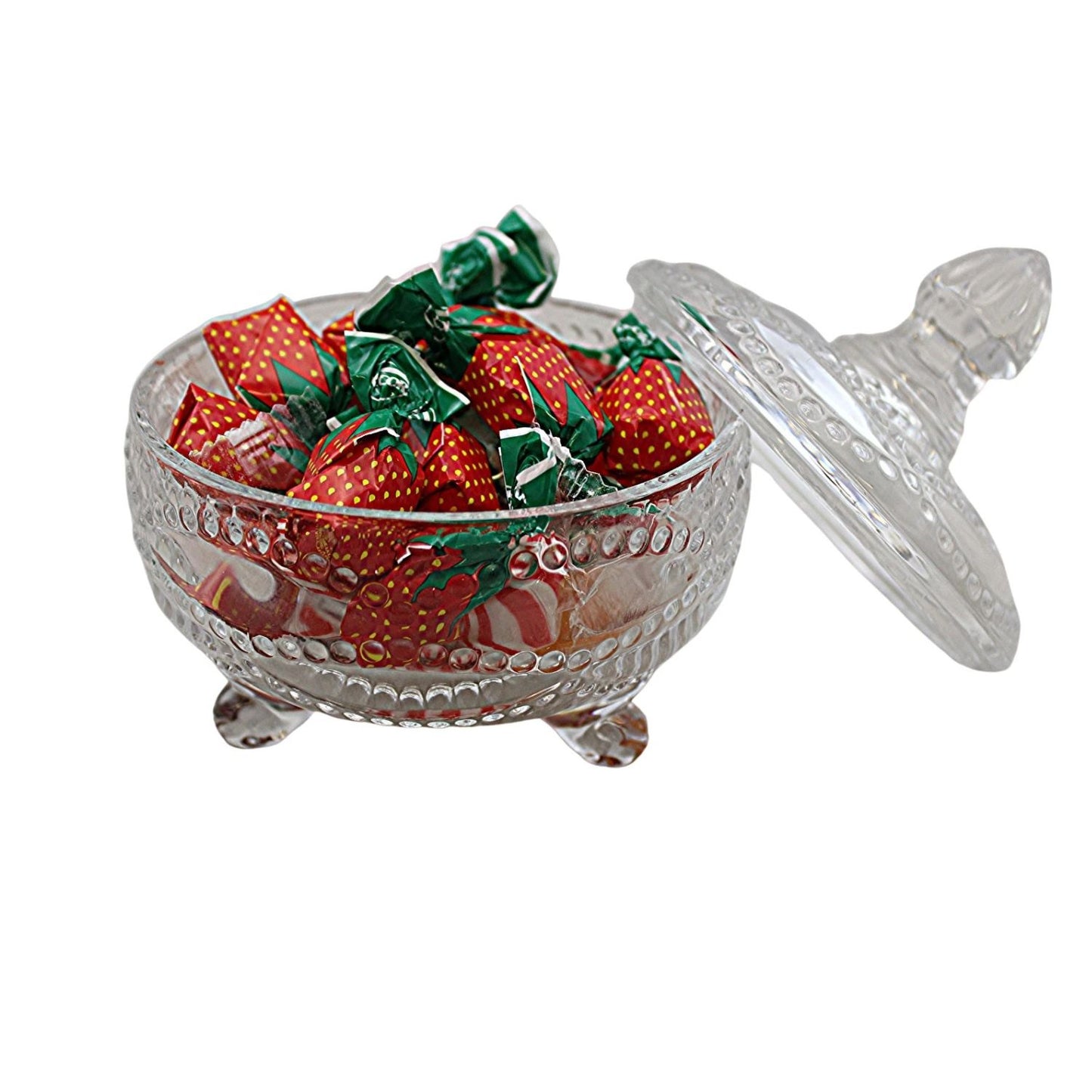Home Collection Sugar Bowl with Lid Candy Jar for Sugar Cubes