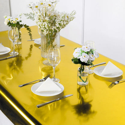 Home Collection 65 ft Mirrored Plastic Aisle Runner