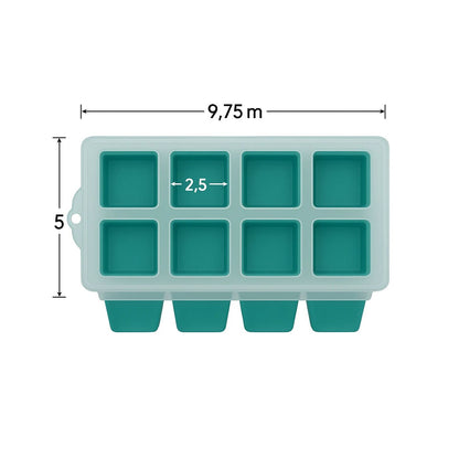 Home Collection Pack of 2 Jumbo Ice Cube Trays