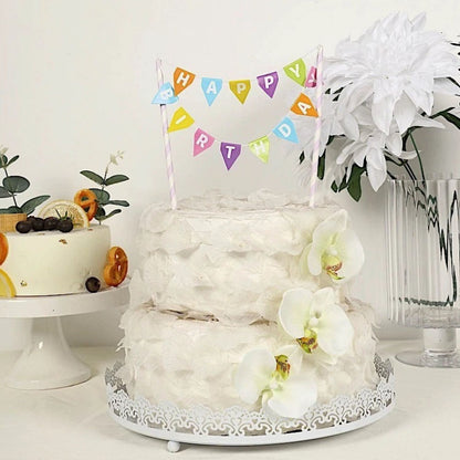 Home Collection Happy Birthday Cake Topper Banner Set