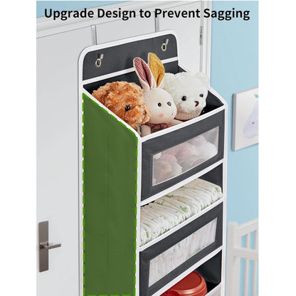Home Collection 5-Shelf Over the Door Organizer Storage with Large Pockets