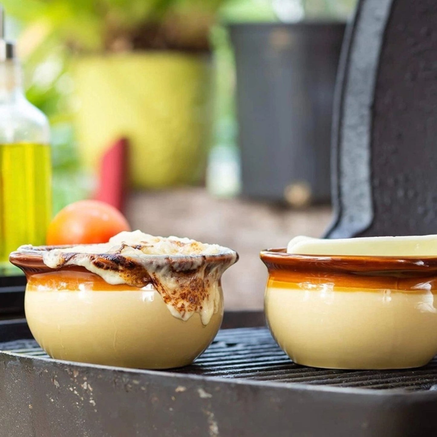 Home Collection Set of 4 French Onion Soup Crocks 12 oz