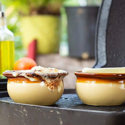 Home Collection Set of 4 French Onion Soup Crocks 12 oz