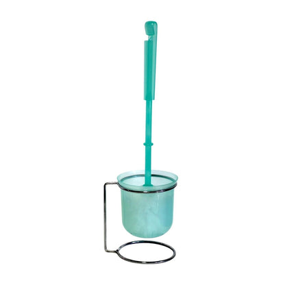 Home Collection Pack of 2 Standing Toilet Brush Set with Compact Holder