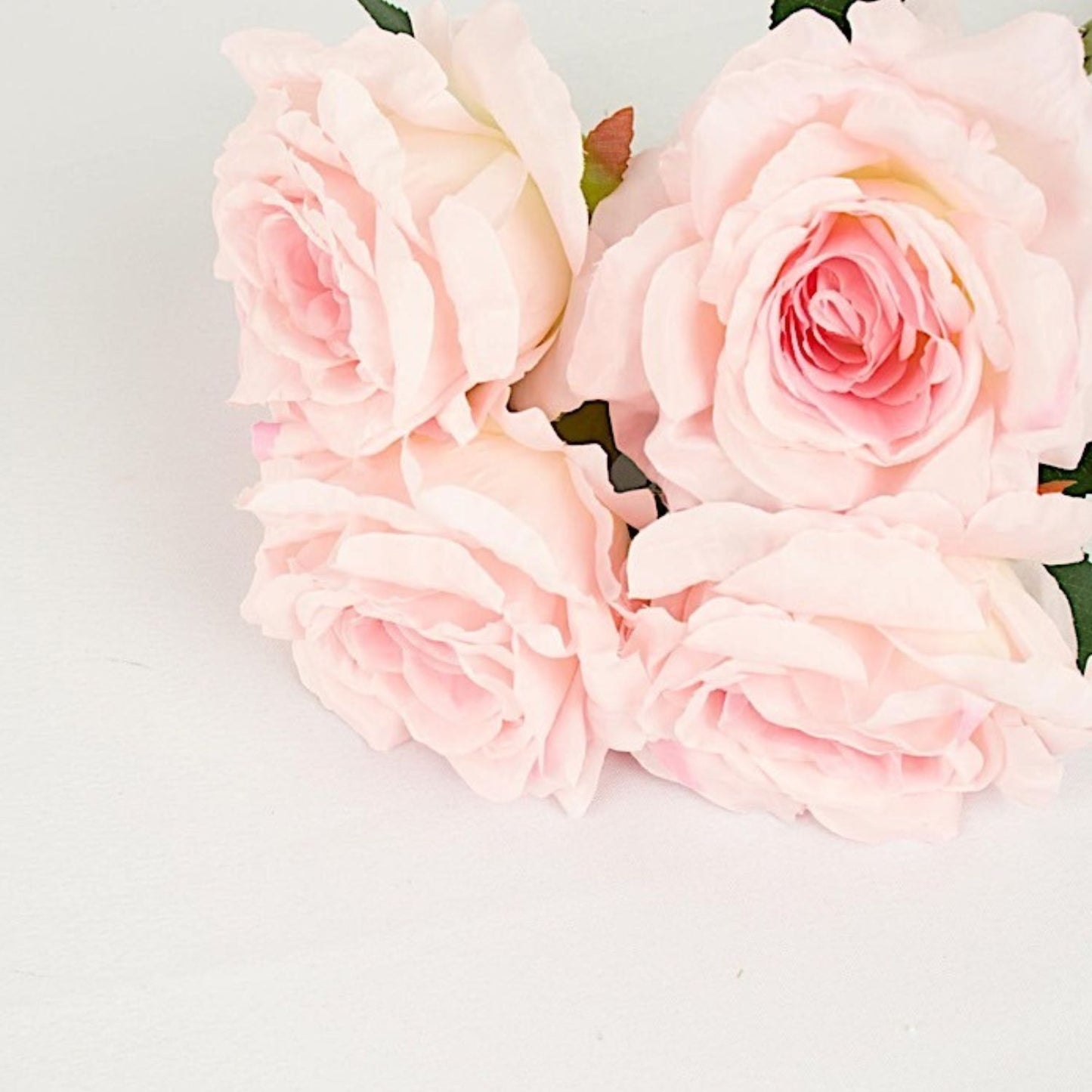 Home Collection 2 Bushes 17" Premium Silk Roses