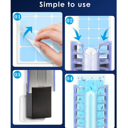 Home Collection 12-Pack Replacement Glue Sticky Cards for Dynatrap