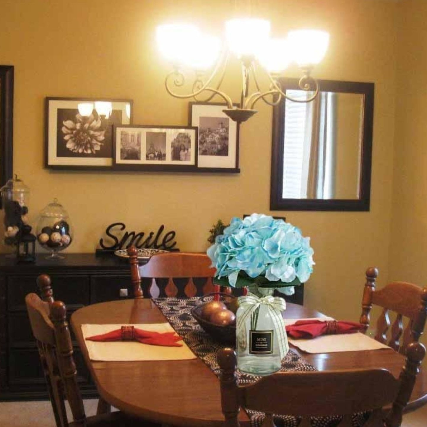 Home Collection  Pack of 25 Silk Hydrangea Flower Heads Artificial Floral Bouquet