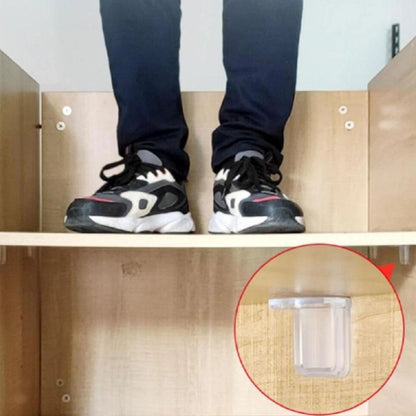 Home Collection Pack of 12 Self Adhesive Shelf Support Pegs Brackets